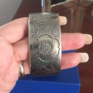NWOT Pewter Cuff Bracelet